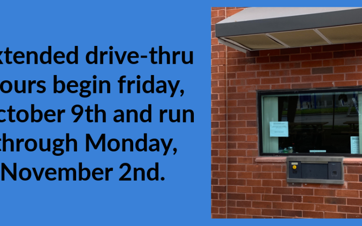 Extended Drive-Thru Hours 
