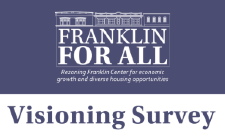 Franklin For All Visioning Survey Closes April 1 at 11:59pm.